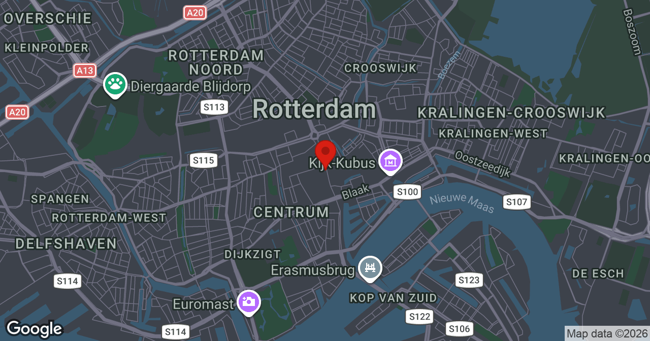 Kaart van de meldlocatie