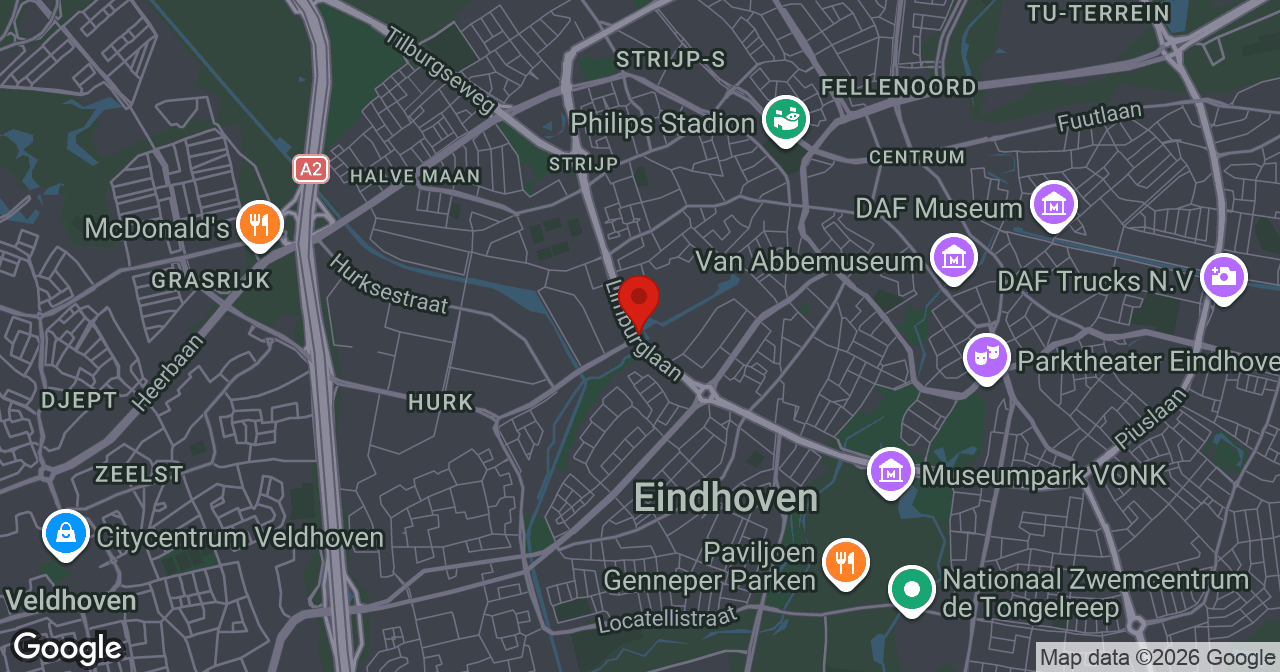 Kaart van de meldlocatie