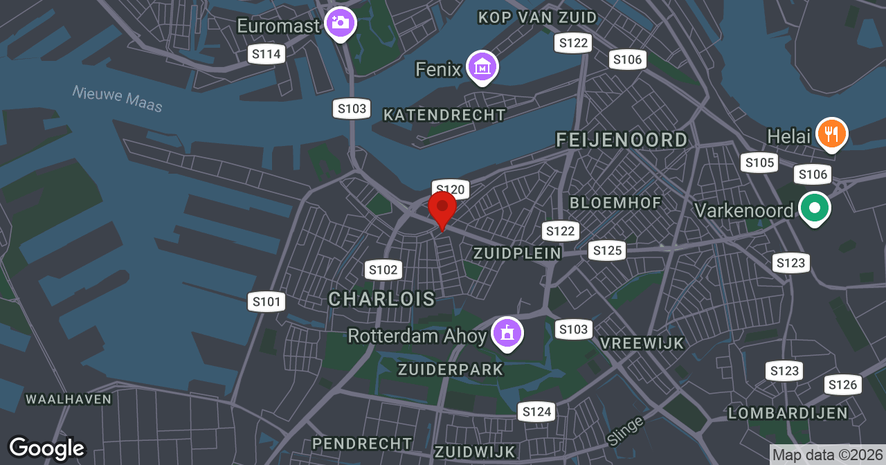 Kaart van de meldlocatie