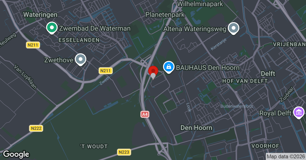 Kaart van de meldlocatie