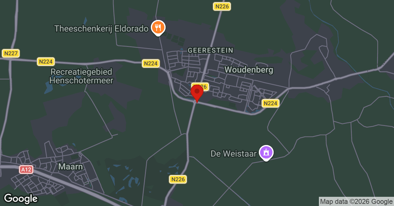 Kaart van de meldlocatie