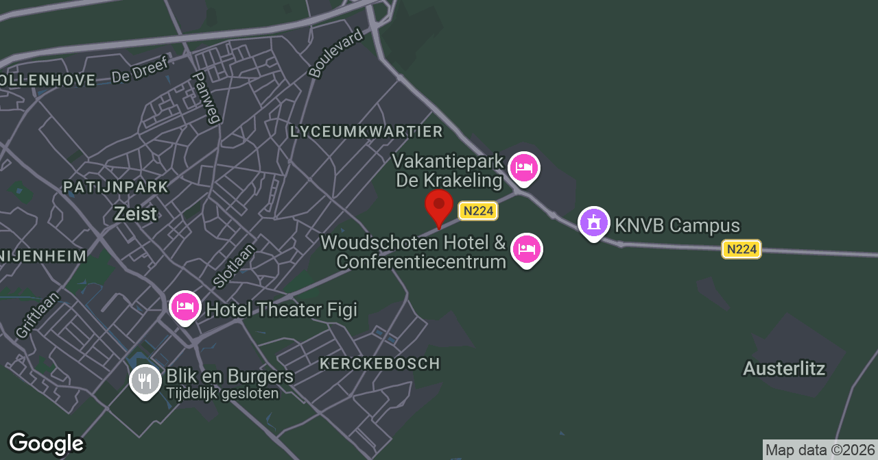 Kaart van de meldlocatie