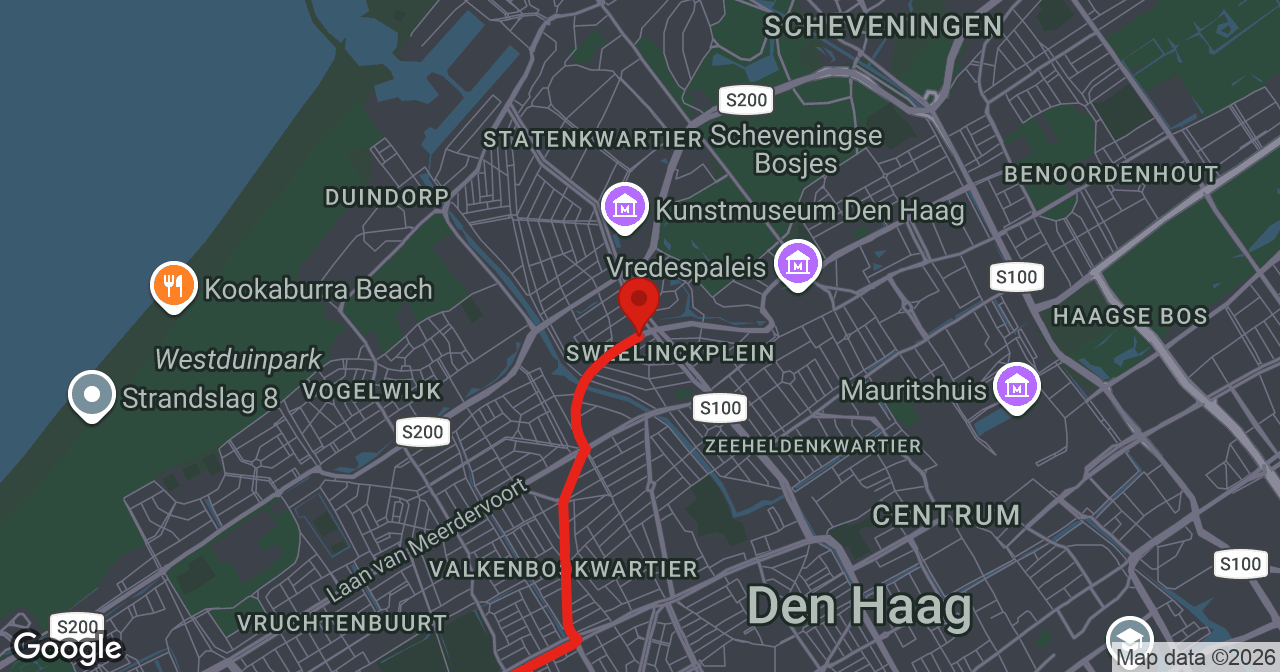 Kaart van de meldlocatie