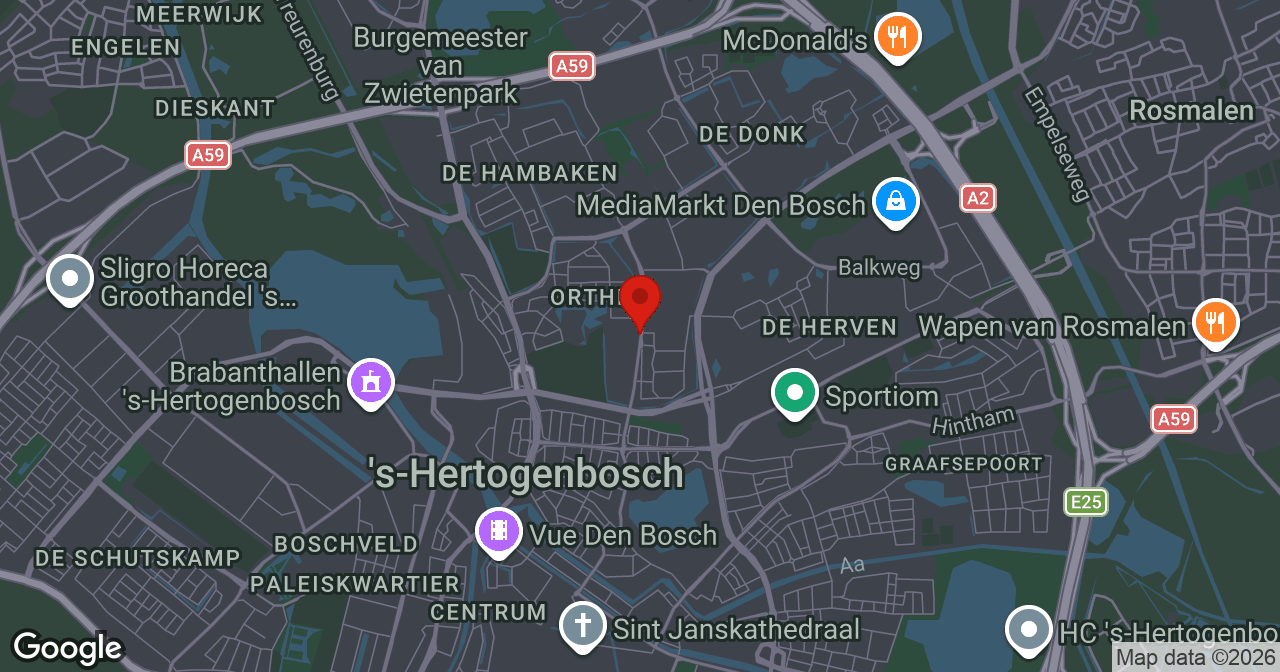 Kaart van de meldlocatie