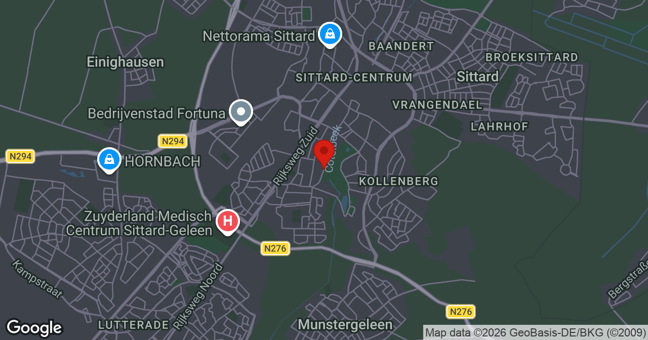 Kaart van de meldlocatie
