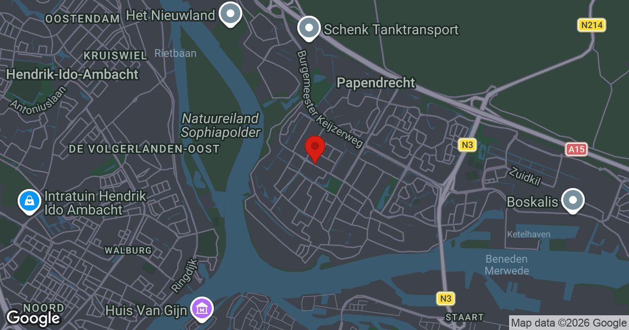 Kaart van de meldlocatie