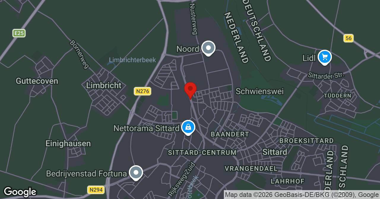 Kaart van de meldlocatie