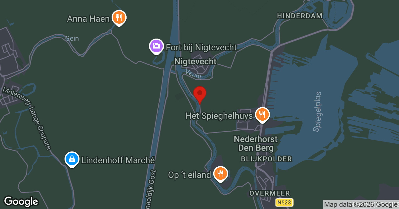 Kaart van de meldlocatie