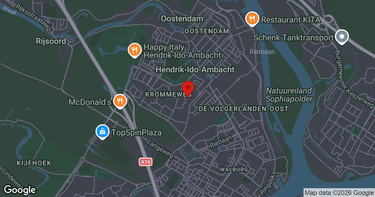 Kaart van de meldlocatie