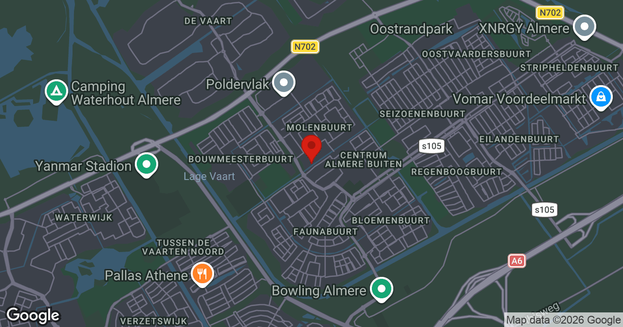 Kaart van de meldlocatie