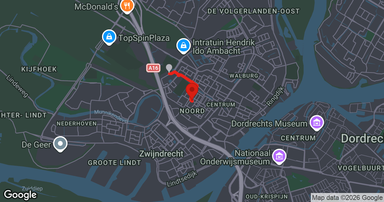 Kaart van de meldlocatie