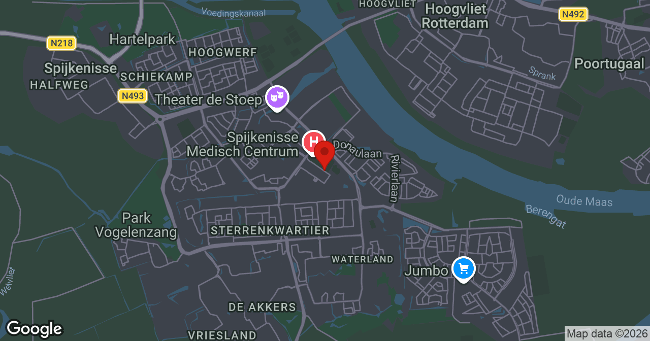 Kaart van de meldlocatie