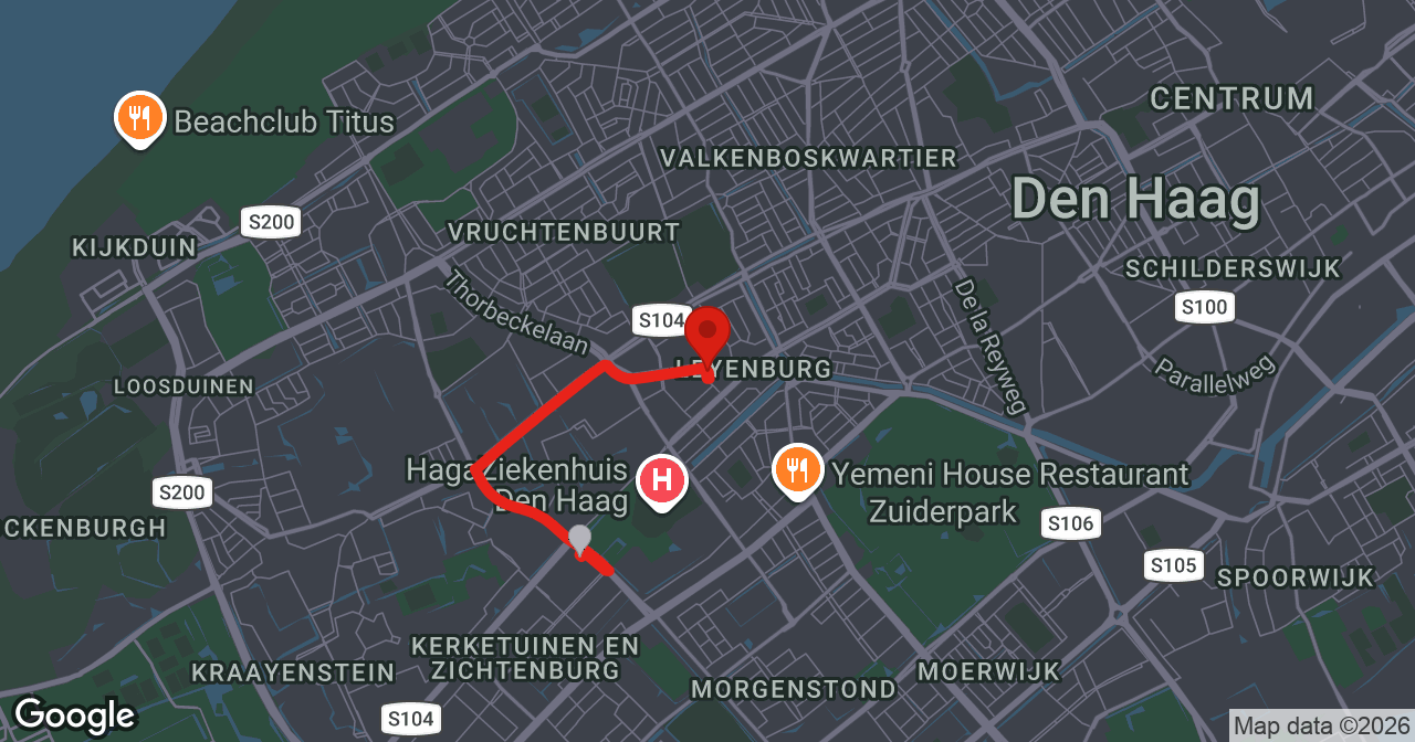 Kaart van de meldlocatie