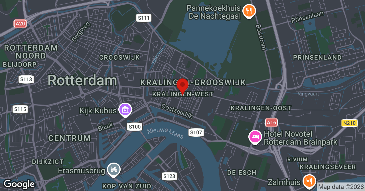 Kaart van de meldlocatie