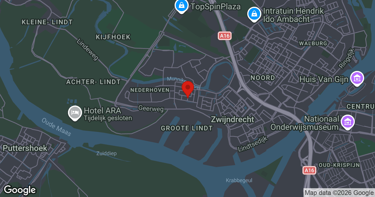 Kaart van de meldlocatie