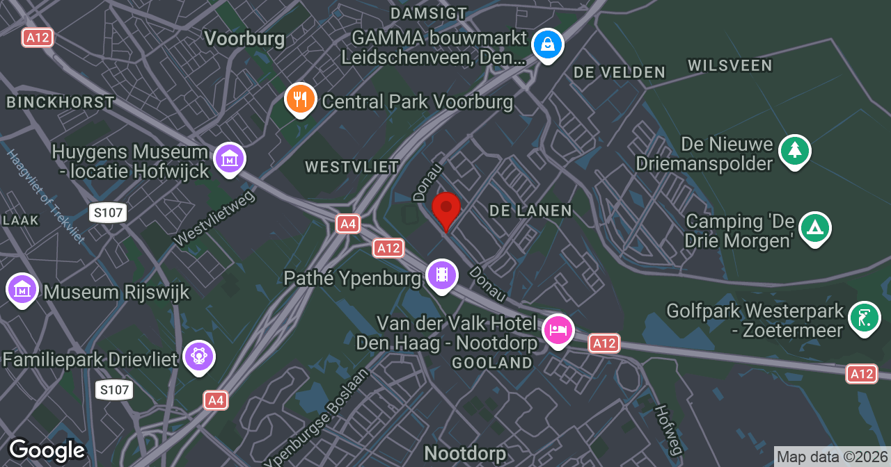Kaart van de meldlocatie