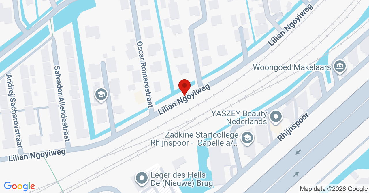 Kaart van het incident in Rotterdam met berekende routes vanaf gealarmeerde posten