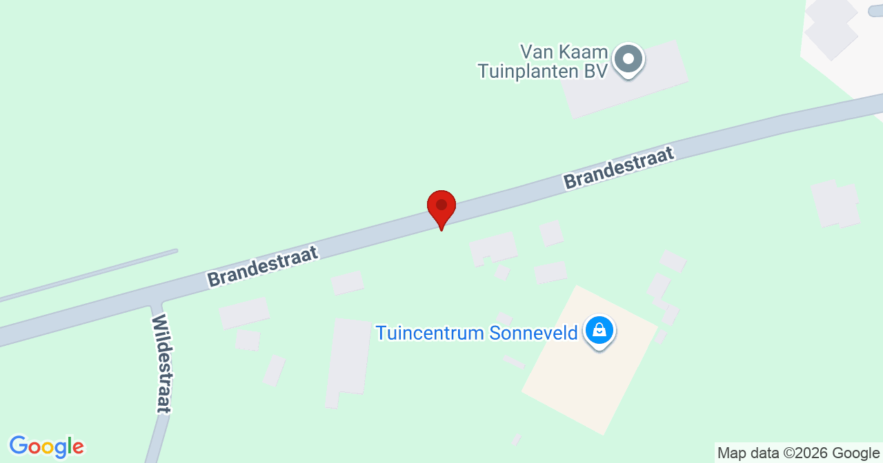 Kaart van het incident in Wagenberg met berekende routes vanaf gealarmeerde posten