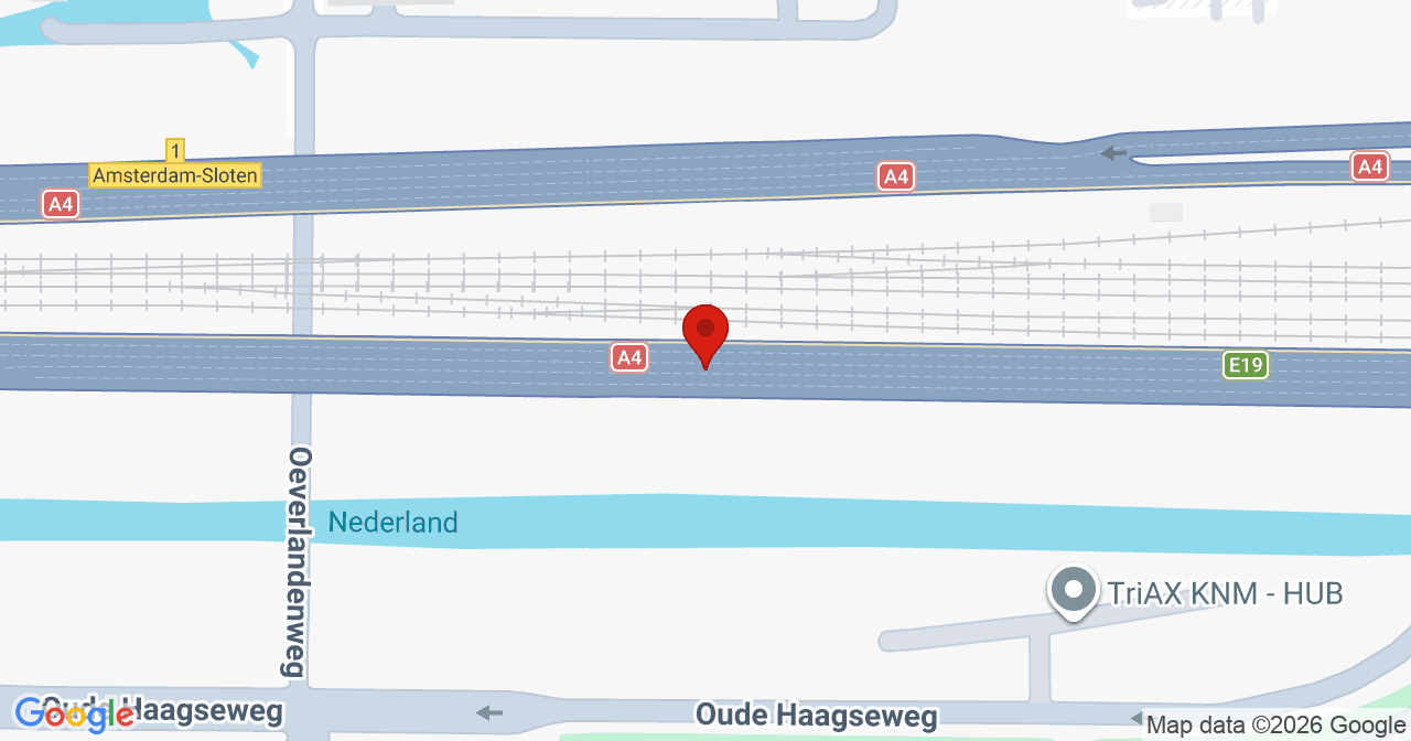Kaart van het incident in Amsterdam met berekende routes vanaf gealarmeerde posten