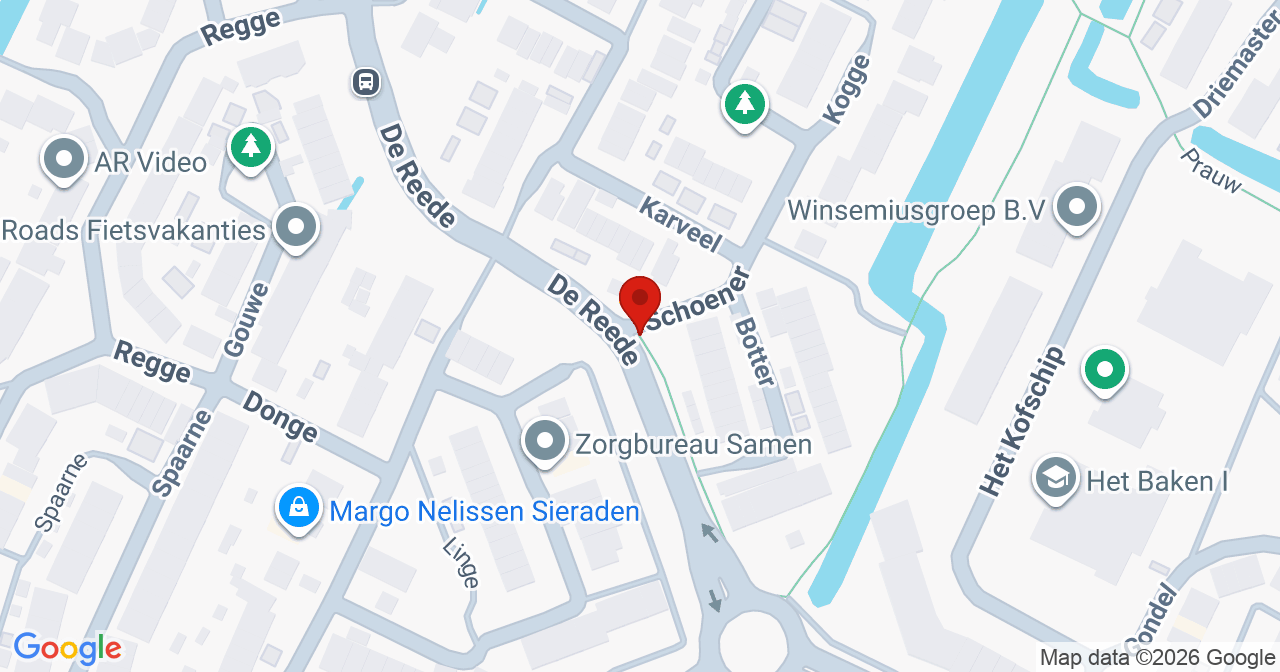 Kaart van het incident in Veenendaal met berekende routes vanaf gealarmeerde posten
