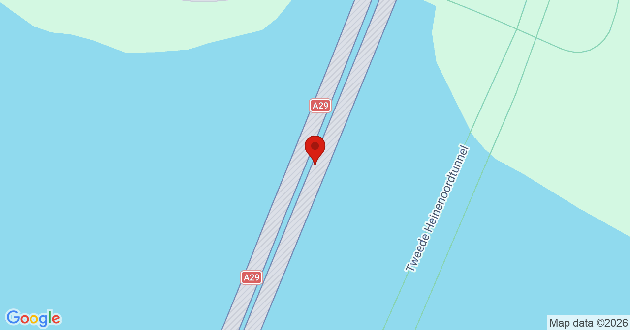 Kaart van het incident in Barendrecht met berekende routes vanaf gealarmeerde posten