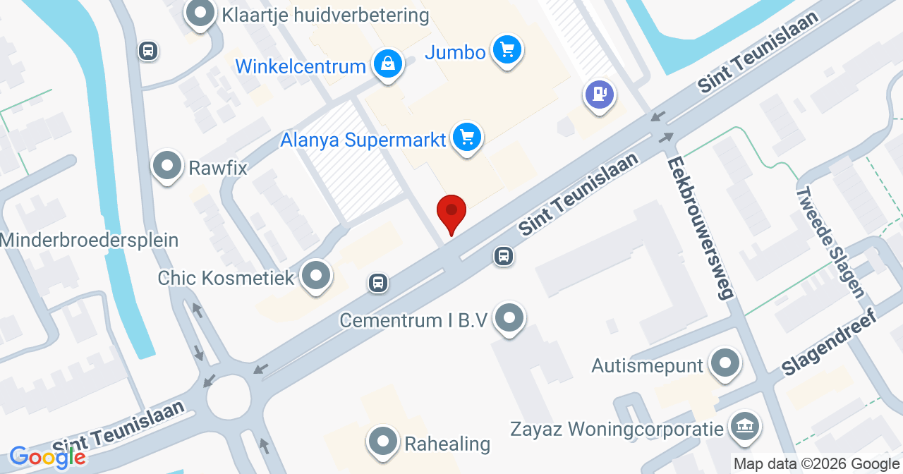 Kaart van het incident in 's-Hertogenbosch met berekende routes vanaf gealarmeerde posten
