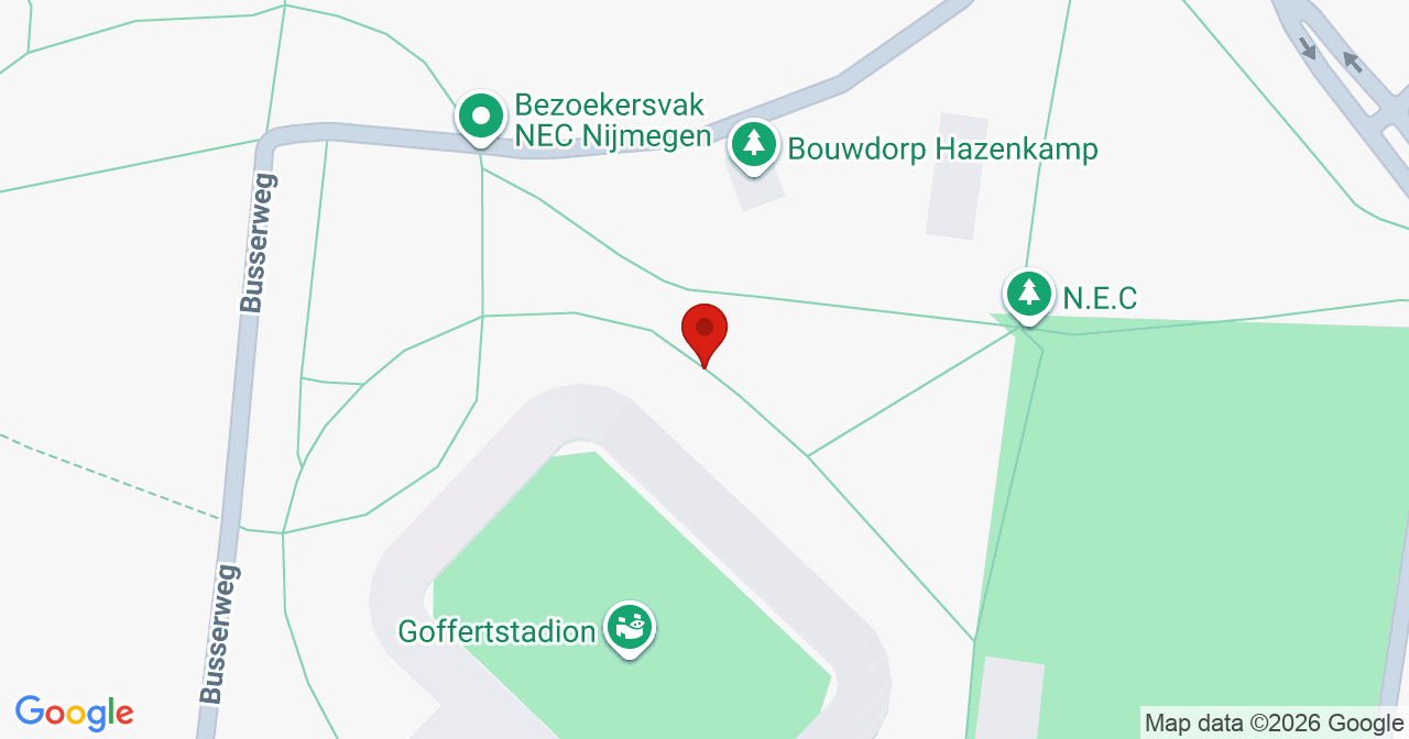Kaart van het incident in Nijmegen met berekende routes vanaf gealarmeerde posten