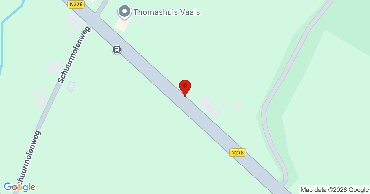 Kaart van het incident in Vaals met berekende routes vanaf gealarmeerde posten