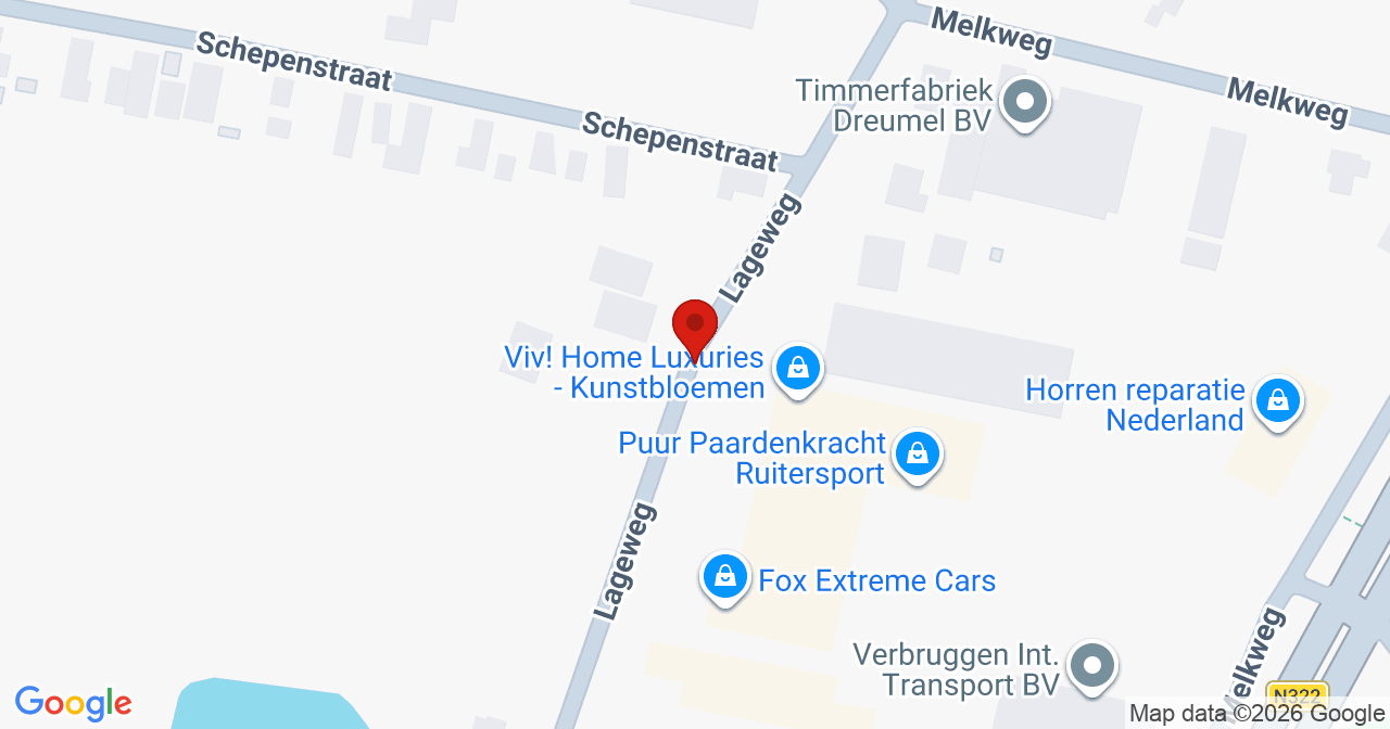Kaart van het incident in Dreumel met berekende routes vanaf gealarmeerde posten