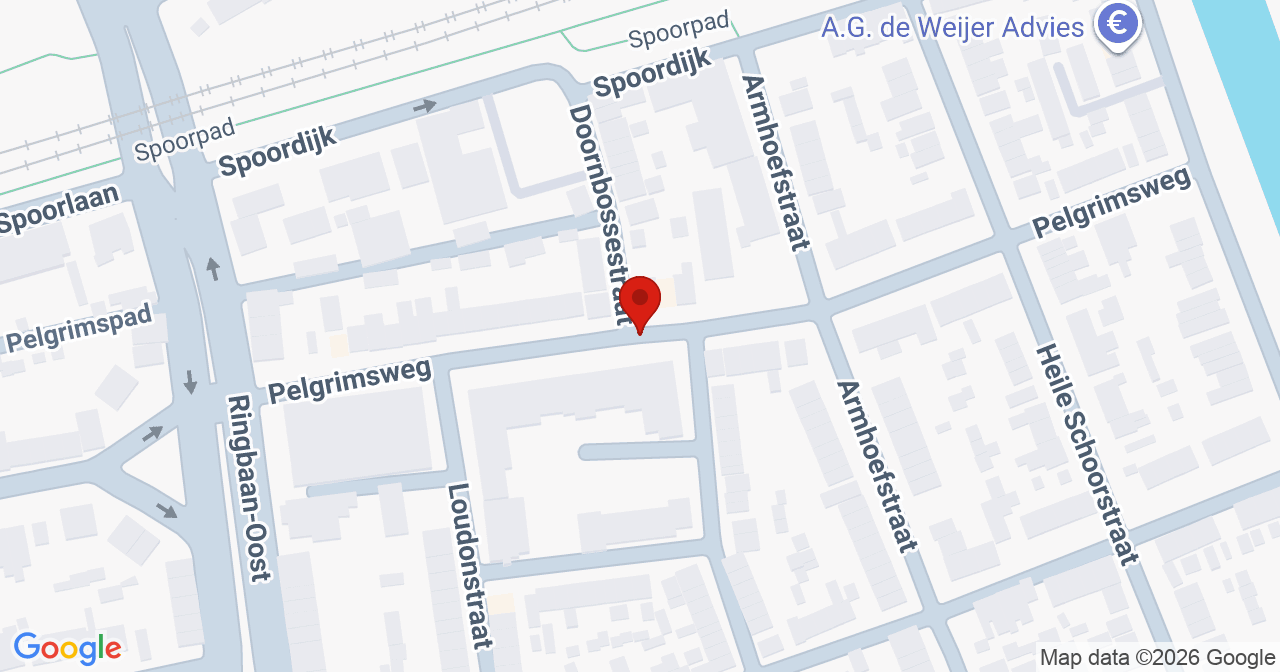 Kaart van het incident in Tilburg met berekende routes vanaf gealarmeerde posten