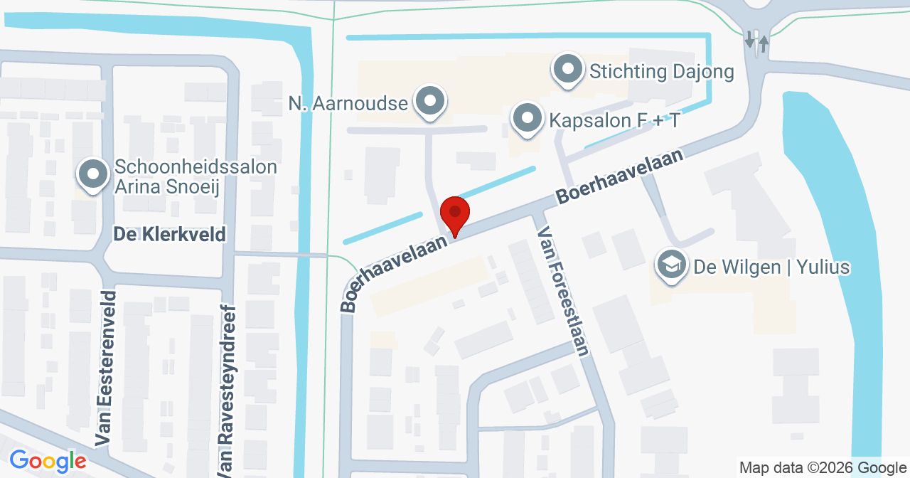 Kaart van het incident in Barendrecht met de aanrijroutes van de gealarmeerde eenheden