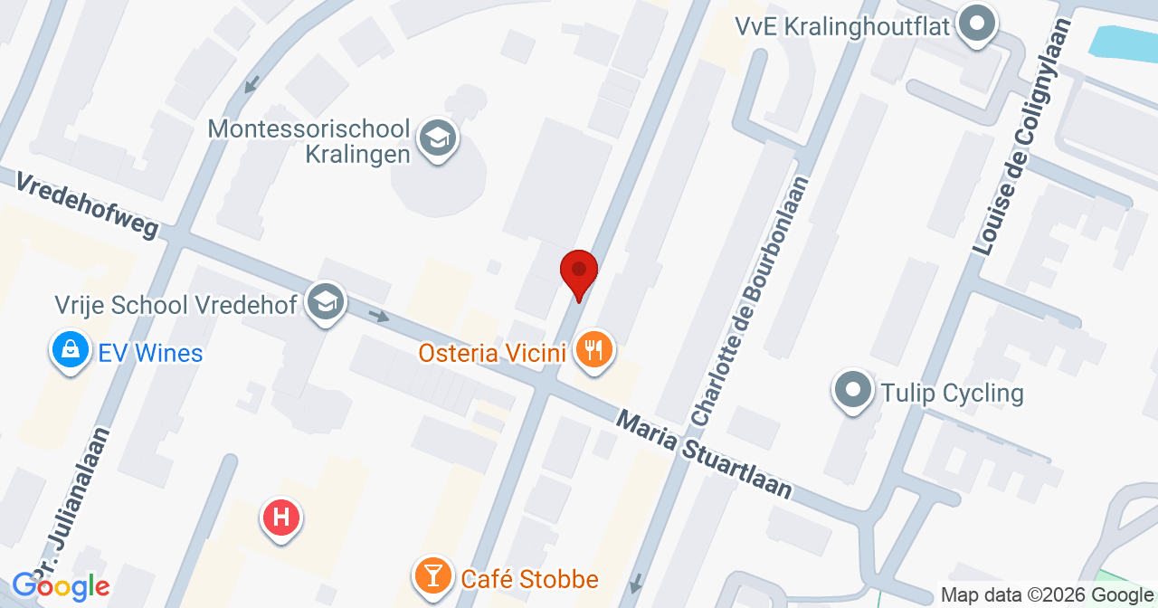 Kaart van het incident in Rotterdam met de aanrijroutes van de gealarmeerde eenheden