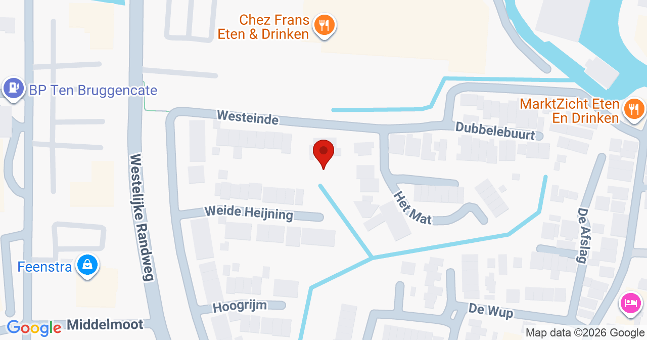Kaart van het incident in Broek op Langedijk met de aanrijroutes van de gealarmeerde eenheden