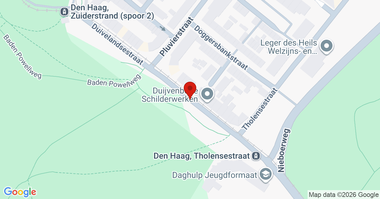 Kaart van het incident in 's-Gravenhage met de aanrijroutes van de gealarmeerde eenheden