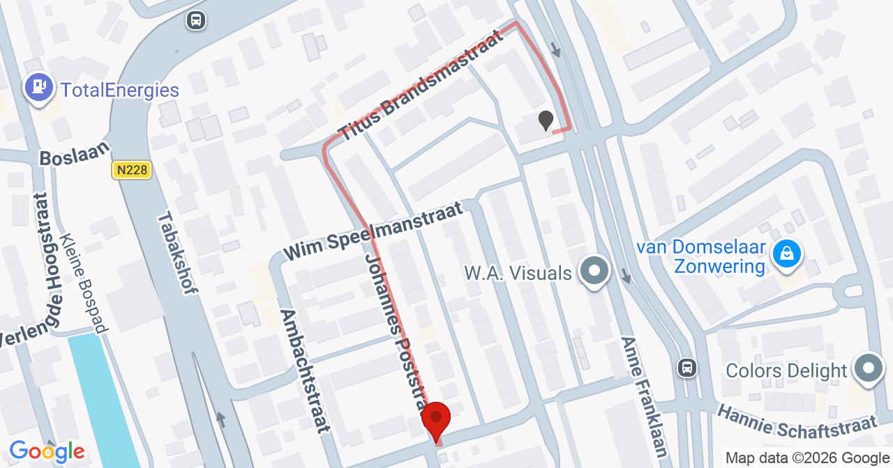 Kaart van het incident in Montfoort met de aanrijroutes van de gealarmeerde eenheden