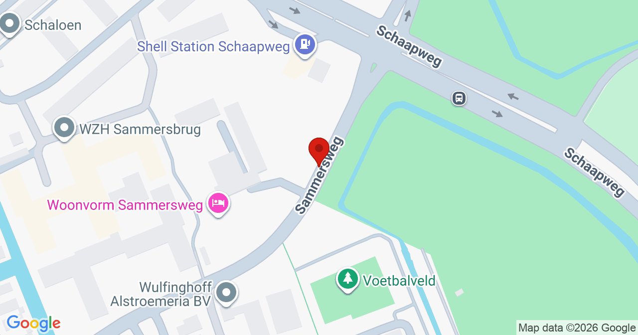 Kaart van het incident in Rijswijk met de aanrijroutes van de gealarmeerde eenheden