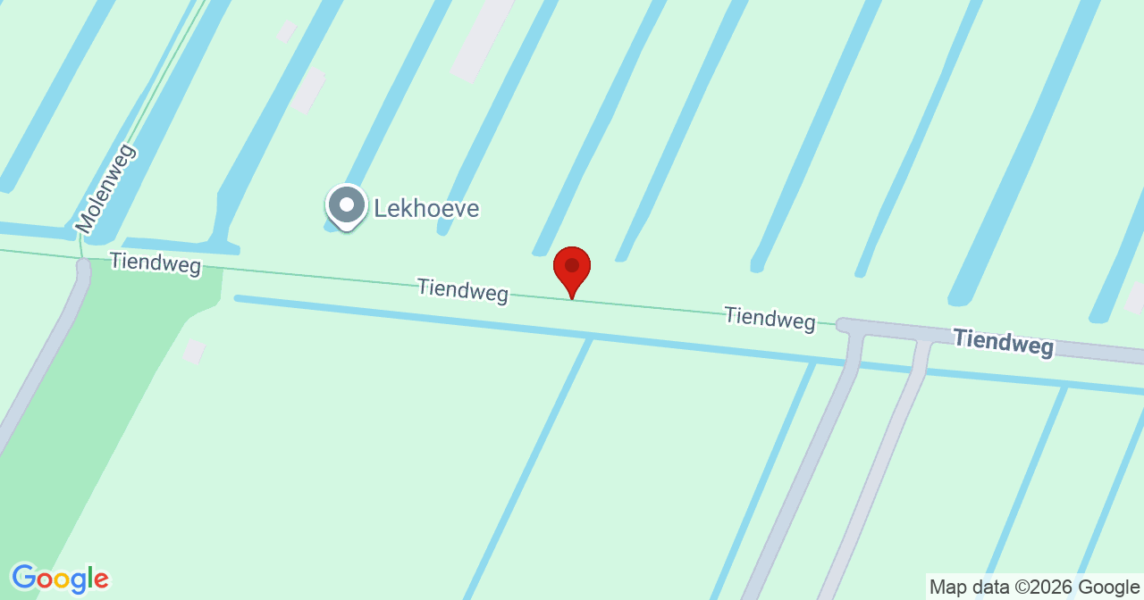 Kaart van het incident in Krimpen aan de Lek met de aanrijroutes van de gealarmeerde eenheden