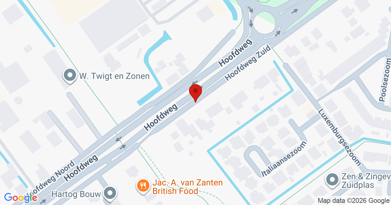 Kaart van het incident in Nieuwerkerk aan den IJssel met de aanrijroutes van de gealarmeerde eenheden
