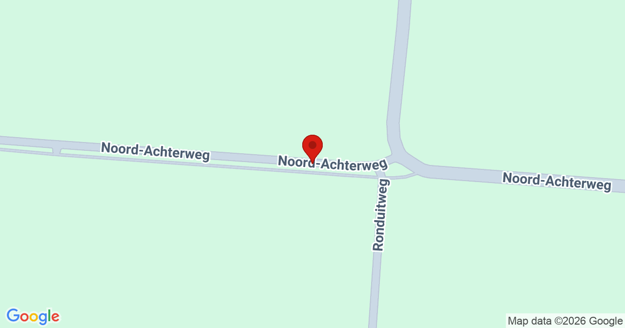 Kaart van het incident in Zuid-Beijerland met de aanrijroutes van de gealarmeerde eenheden
