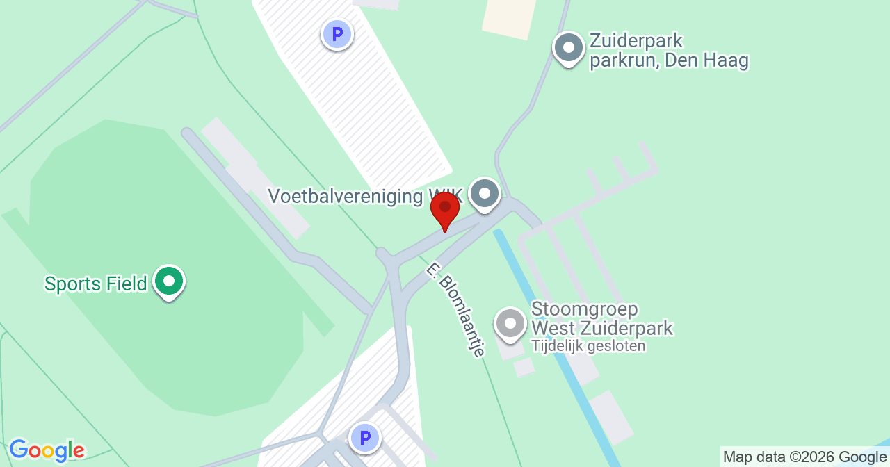Kaart van het incident in 's-Gravenhage met de aanrijroutes van de gealarmeerde eenheden