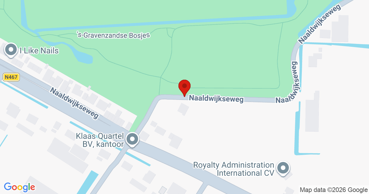 Kaart van het incident in 's-Gravenzande met de aanrijroutes van de gealarmeerde eenheden