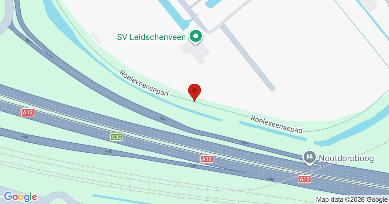 Kaart van het incident in 's-Gravenhage met de aanrijroutes van de gealarmeerde eenheden