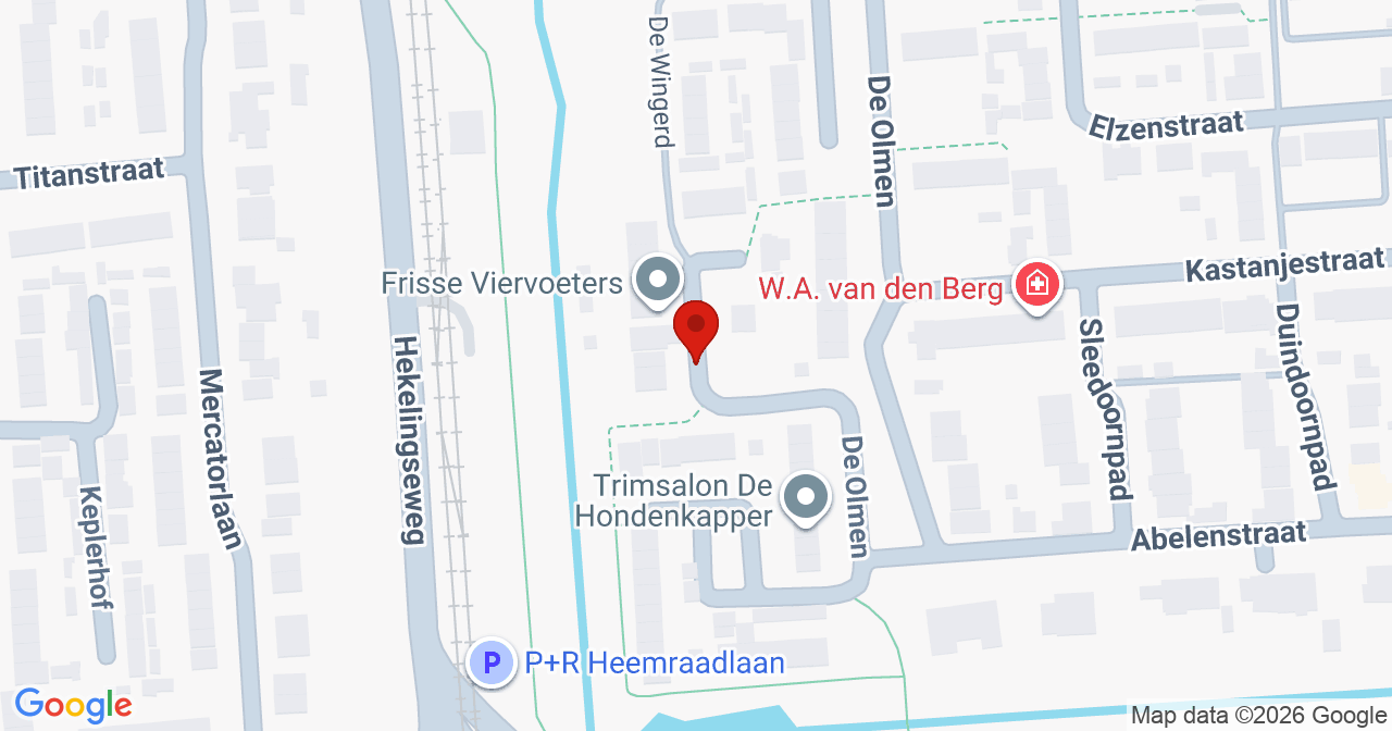 Kaart van het incident in Spijkenisse met de aanrijroutes van de gealarmeerde eenheden