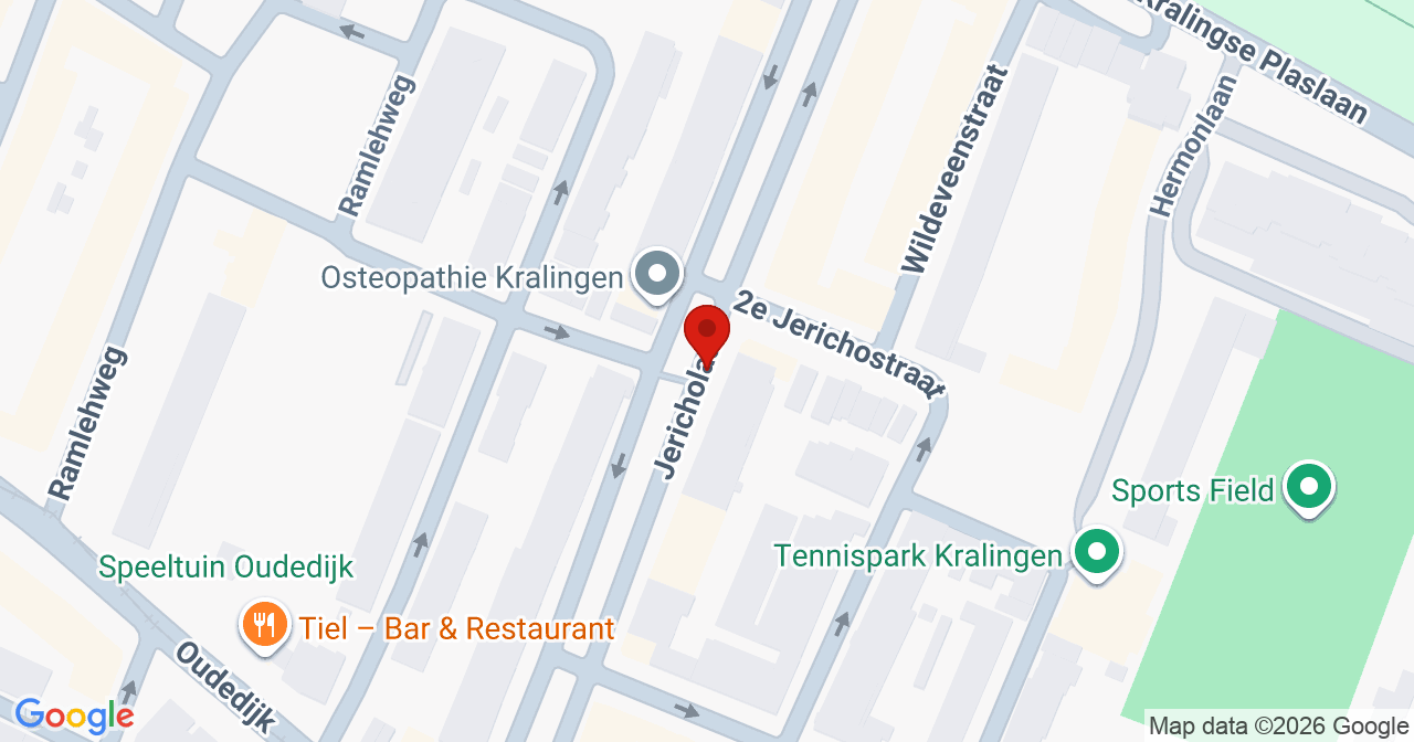 Kaart van het incident in Rotterdam met de aanrijroutes van de gealarmeerde eenheden