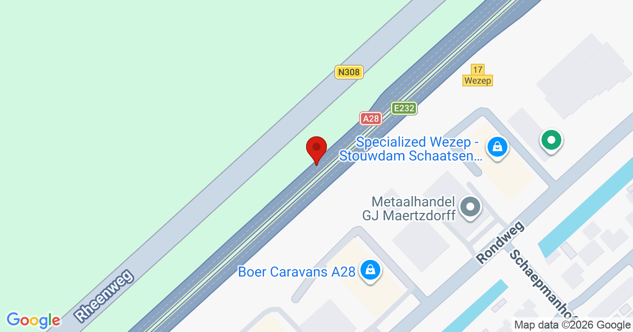 Kaart van het incident in Wezep met de aanrijroutes van de gealarmeerde eenheden
