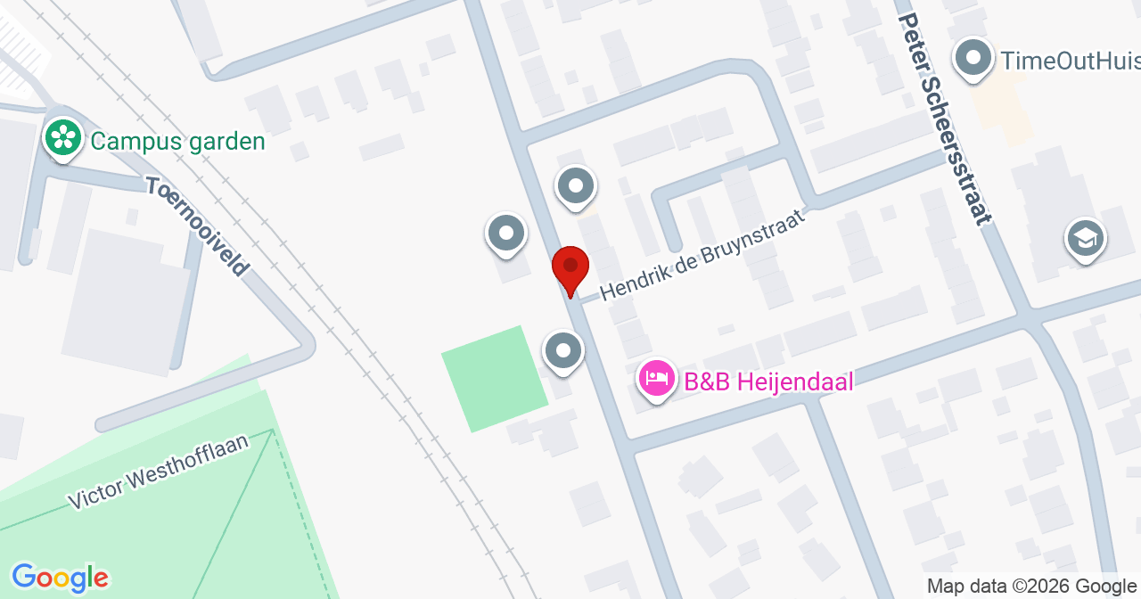 Kaart van het incident in Nijmegen met de aanrijroutes van de gealarmeerde eenheden