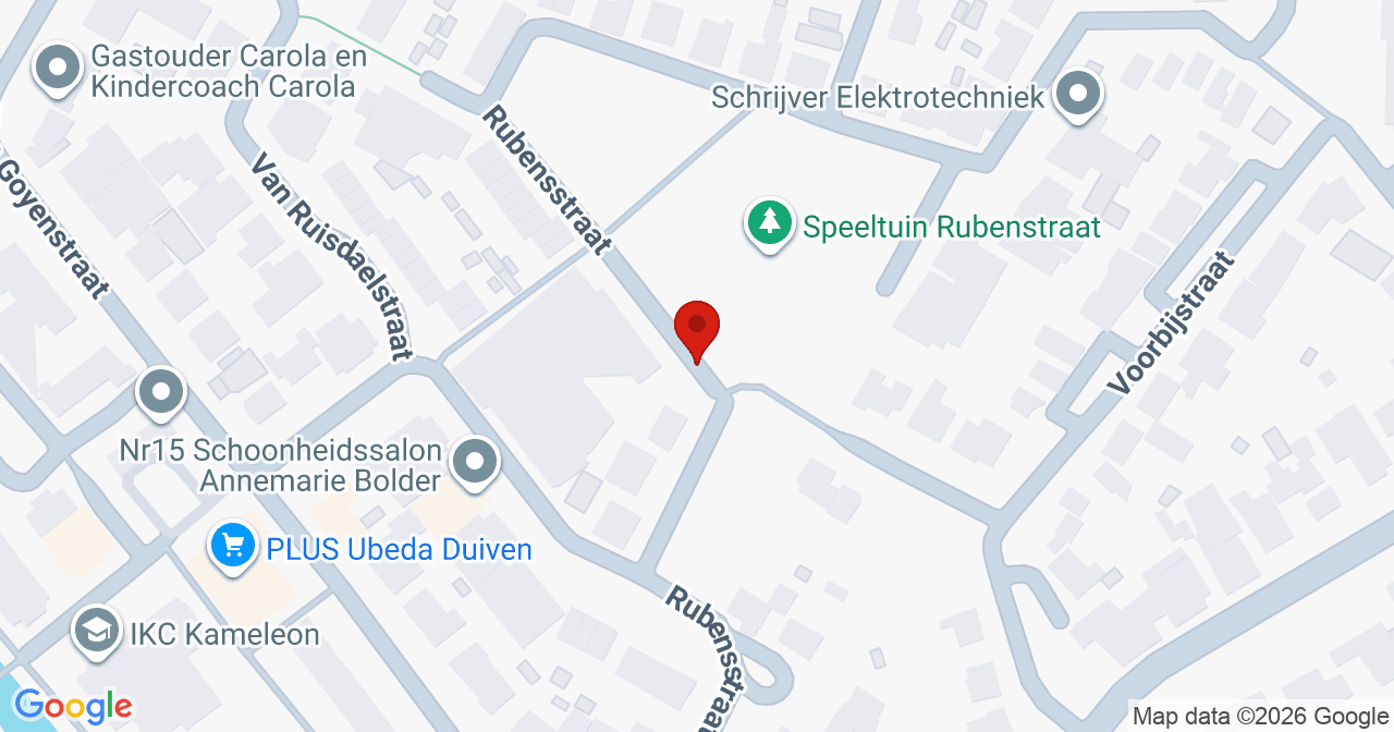 Kaart van het incident in Duiven met de aanrijroutes van de gealarmeerde eenheden