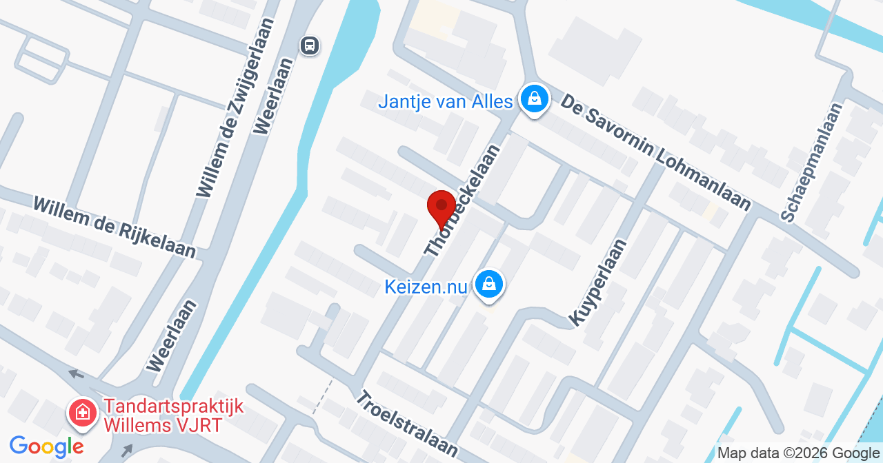 Kaart van het incident in Hillegom met de aanrijroutes van de gealarmeerde eenheden