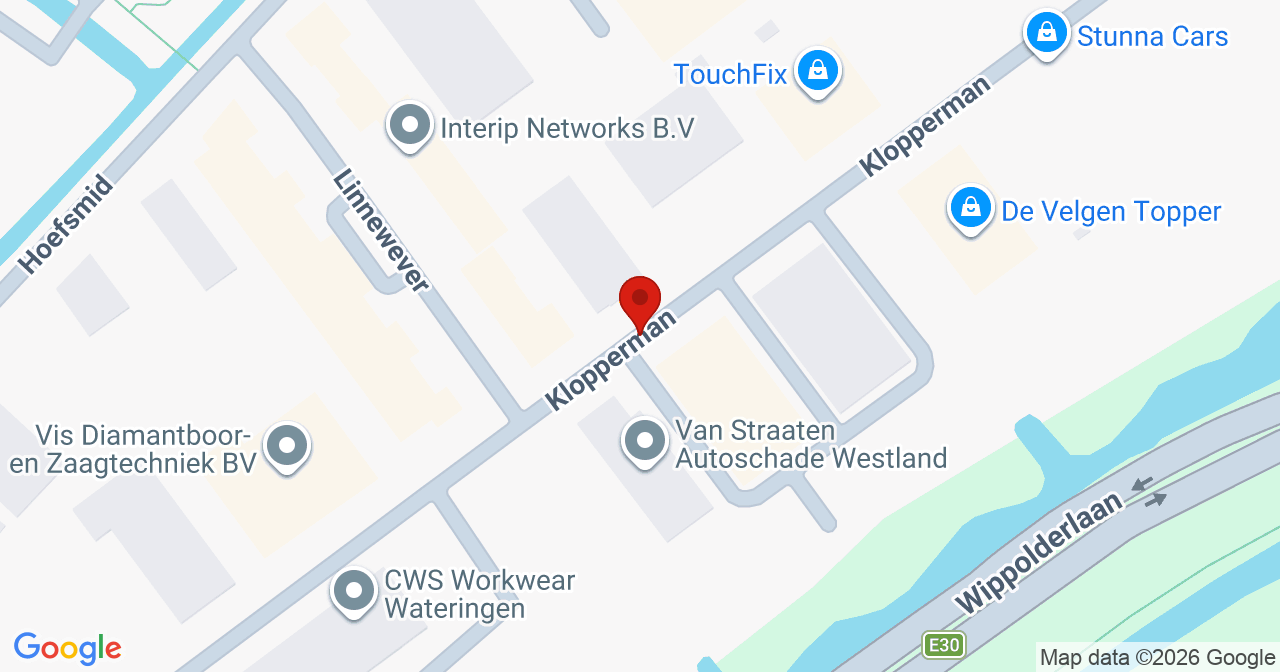 Kaart van het incident in Wateringen met de aanrijroutes van de gealarmeerde eenheden