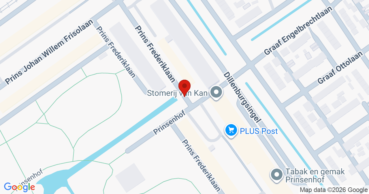 Kaart van het incident in Leidschendam met de aanrijroutes van de gealarmeerde eenheden